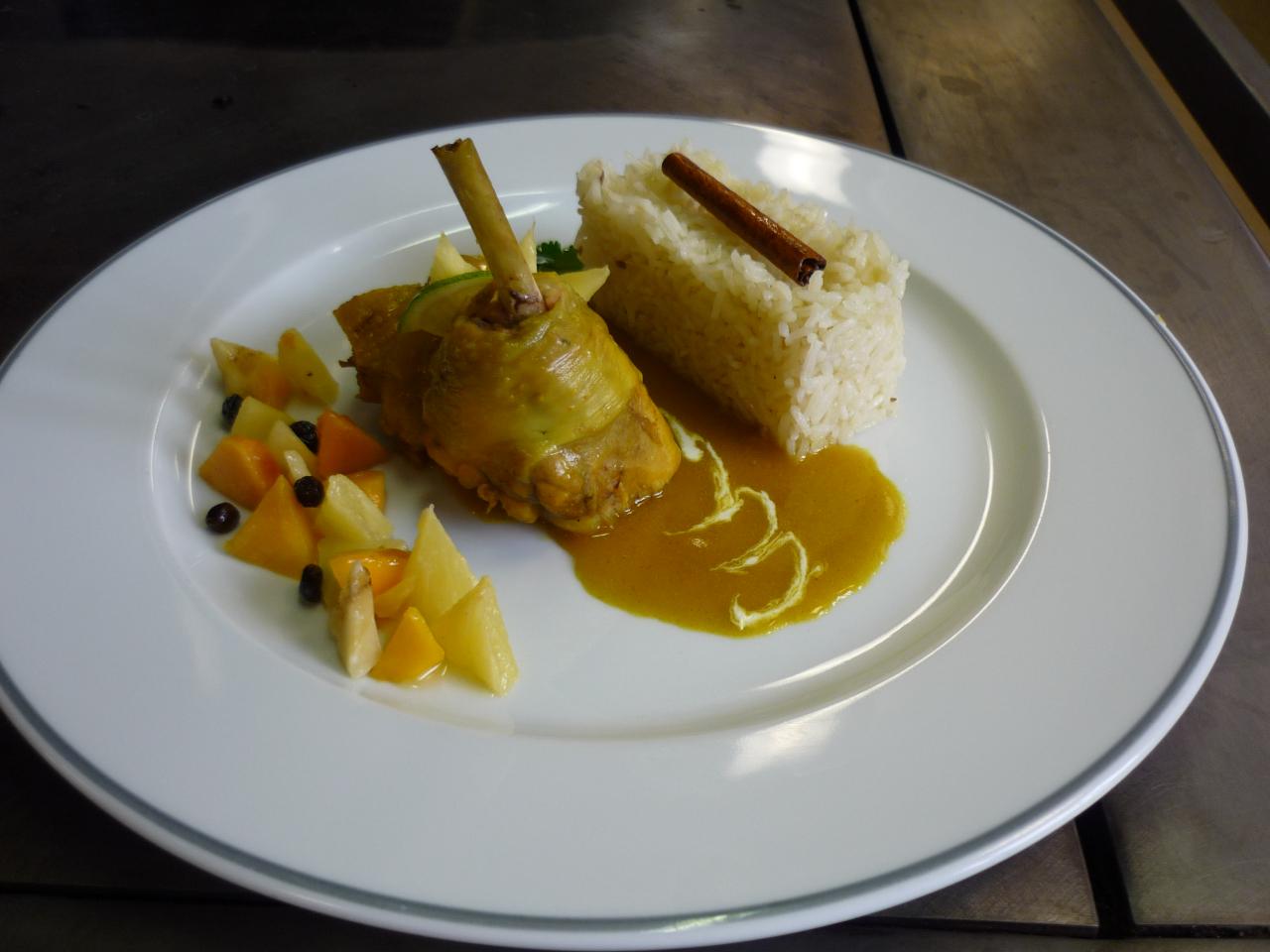 Curry de volaille 0
