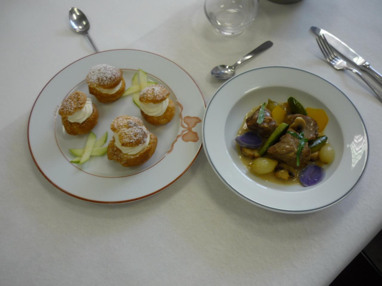 Fricassé Agneau choux à la crème