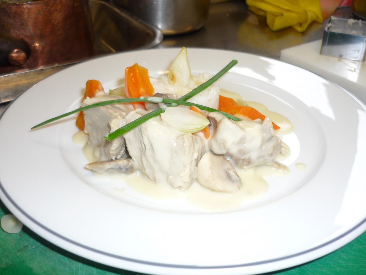 Blanquett de veau à l'ancienne