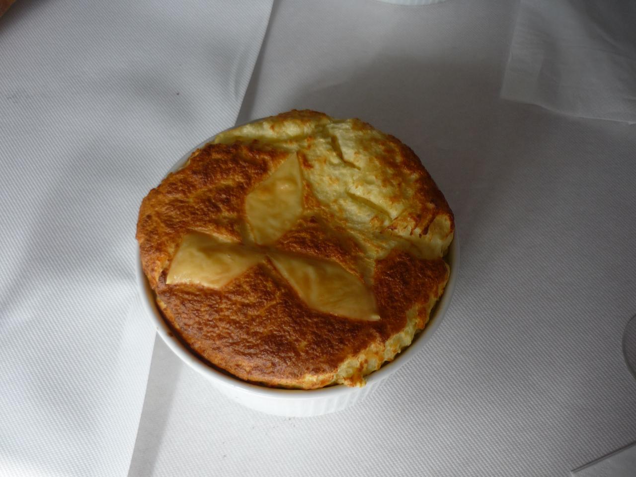 soufflé au fromage